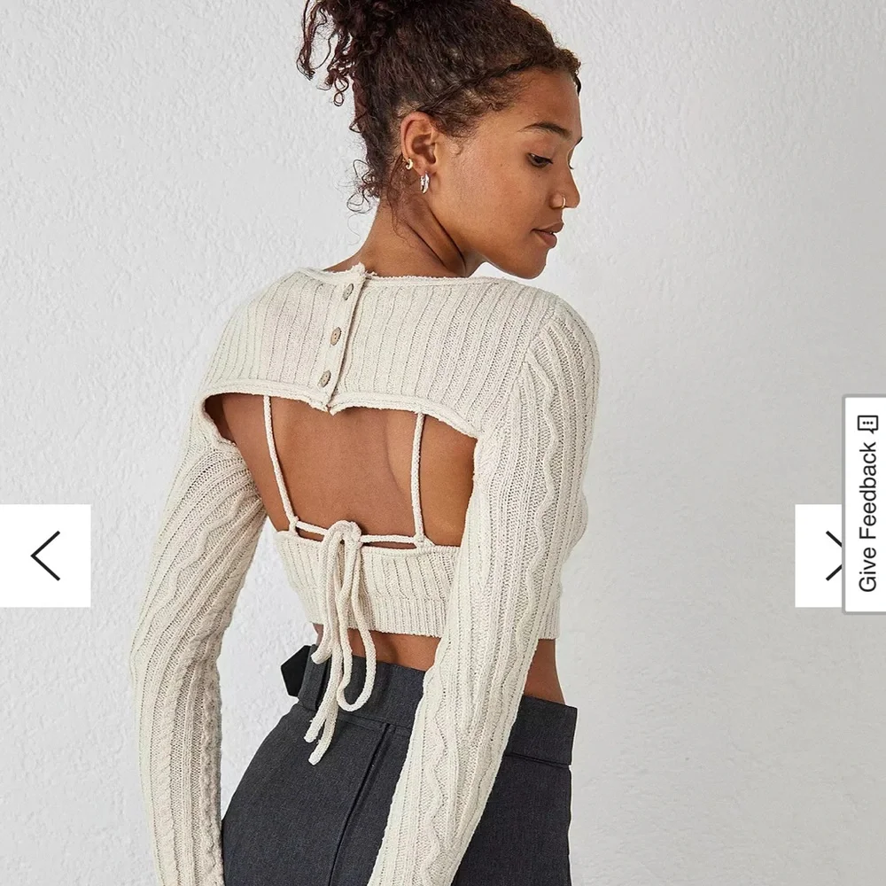 UO Saffron Knitted Shrug & Cami Set